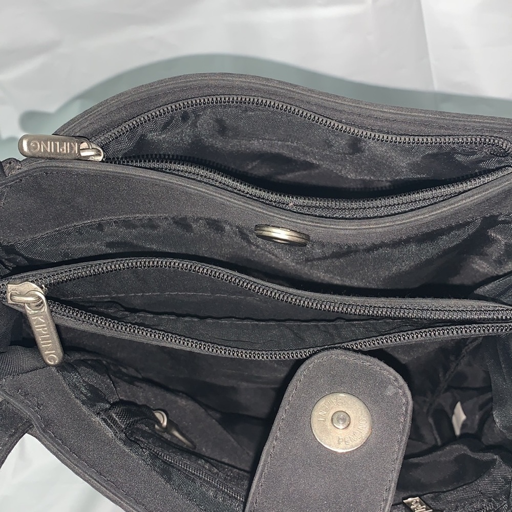 KIPLING Oxygen Black Shoulder Bag - Picture 8 of 9
